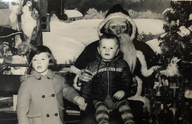A visit to Santa in Longford, c.1966