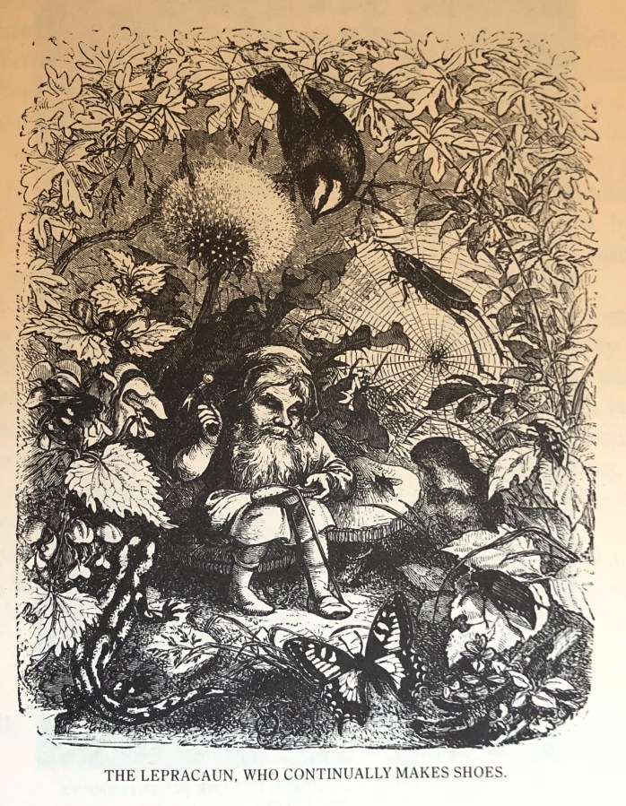 The lepracaun, who continually makes shoes.